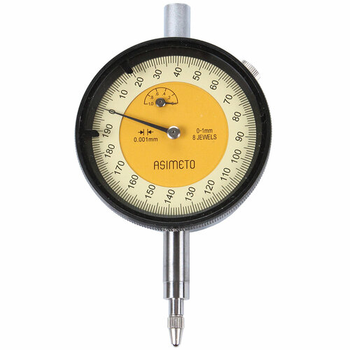 402-01-0 ASIMETO Индикатор часового типа 0,001 мм 0-1 мм шкала 0-200