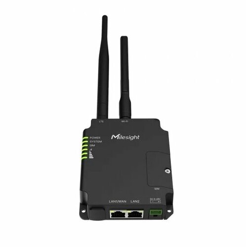 Milesight UR32S-L04EU-P - Промышленный 4G LTE маршрутизатор для построения распределенных систем IP-видеонаблюдения и M2M IoT 1599900₽