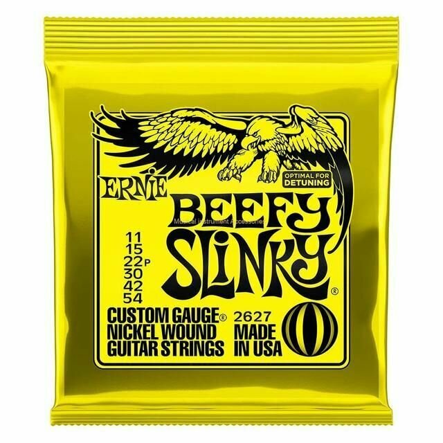 Струны для электрогитары Ernie Ball Beefy Slinky 11-54