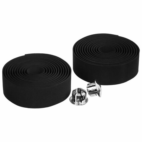 Обмотка руля с заглушками цвет чёрный 727₽