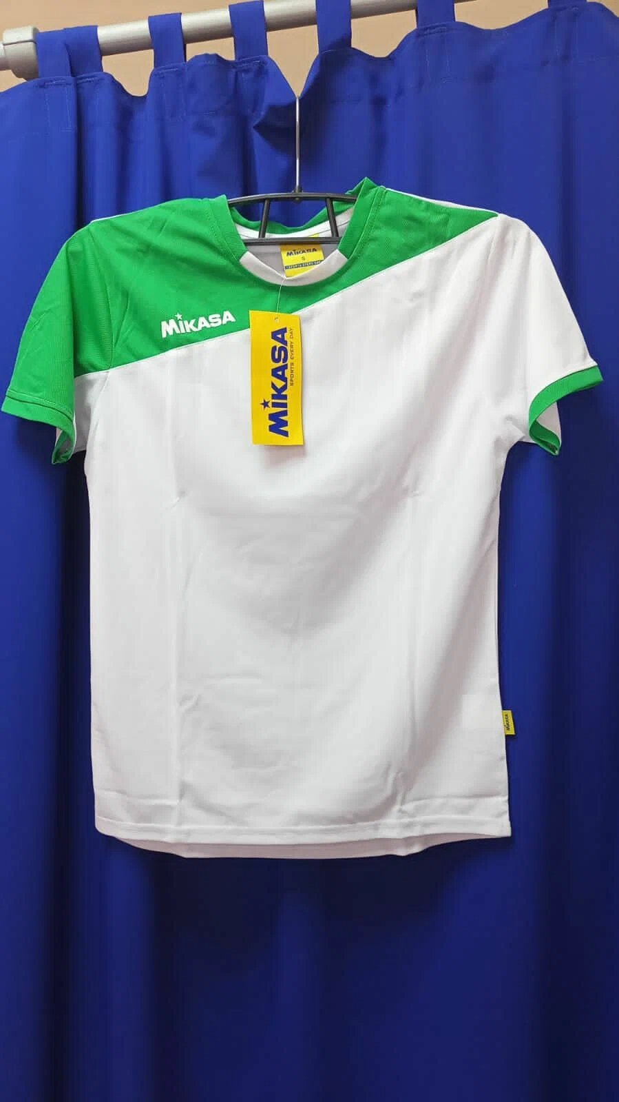 Для волейбола Мужская MIKASA размер S ( русский 46 ) форма ( майка + шорты ) волейбольная микаса бело-зелёная