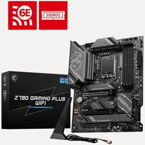 Изображение товара Материнская плата Msi Z790 GAMING PLUS WIFI (LGA1700, ATX)
