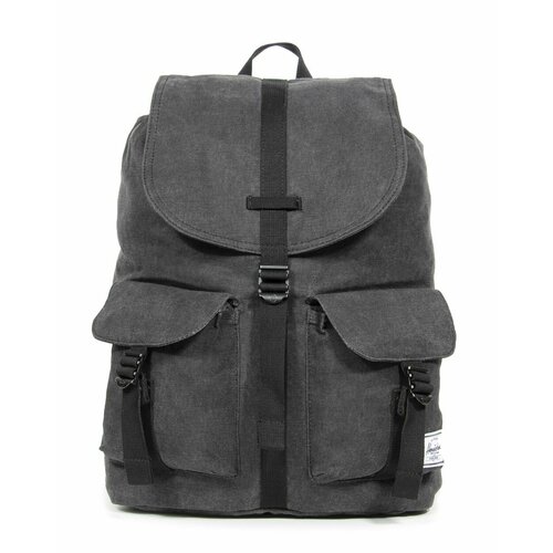 Рюкзак мешок из хлопка мягкий Herschel Dawson 10233 (Black 20,5L)