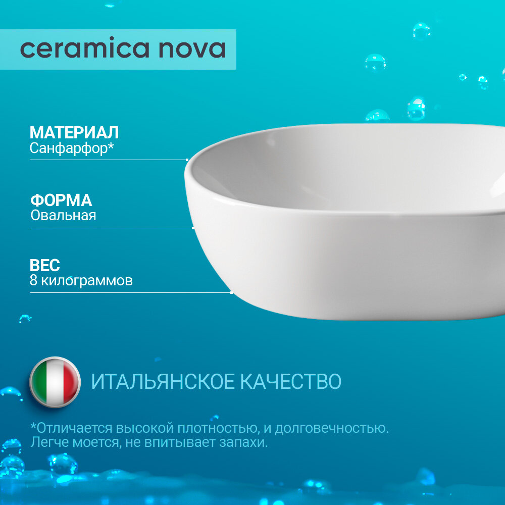 Раковина-чаша Ceramica Nova - фото №9