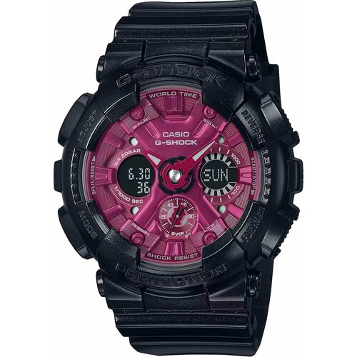 Наручные часы CASIO G-Shock, черный, фиолетовый
