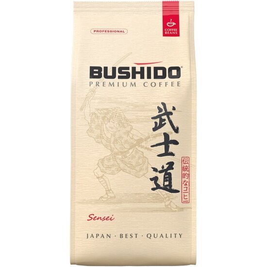 Кофе в зернах Bushido Sensei 1 кг