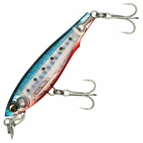 Воблер для рыбалки Duel L-Blue Fix Minnow 70 S F1231 цв. HRI, 8 гр 10 мм, на окуня, щуку, судака, минноу тонущий, до 0.8 м