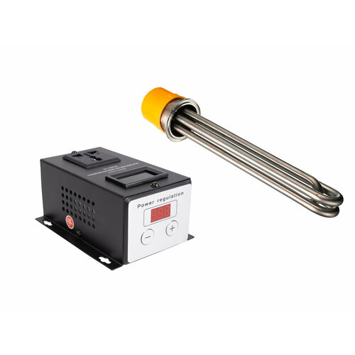 Тэн 3 кВт на кламп 2 дюйма для самогонного аппарата с регулятором мощности 5 кВт 5885₽