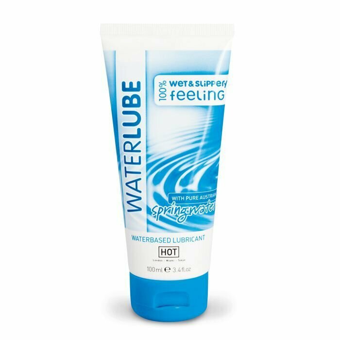 Гель-смазка HOT WaterLube Springwater Waterbased Lubricant, 100 мл