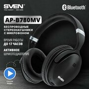 Беспроводные наушники с микрофоном AP-B780MV, черный (Bluetooth, ANC)