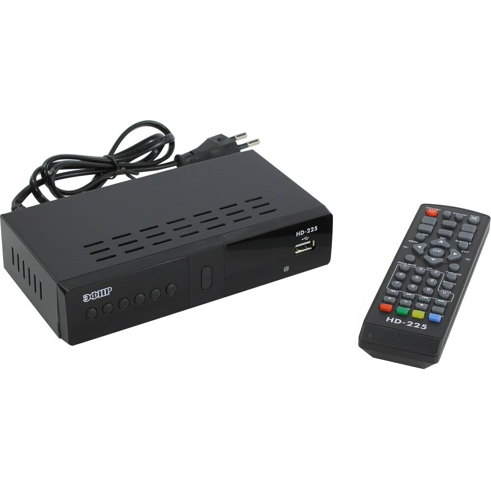 Ресивер DVB-T2 Сигнал Эфир HD-225 - фото №6