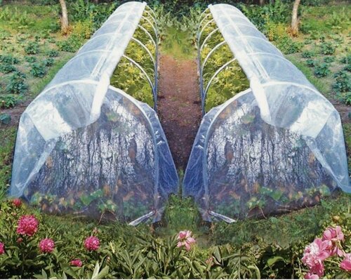 Изображение товара Парник Огурчик, мини теплица, пленка Стабилен 150 мкм в комплекте