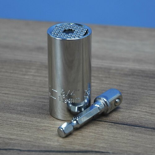 Многофункциональная универсальная насадка-ключ 7-19 мм 483₽