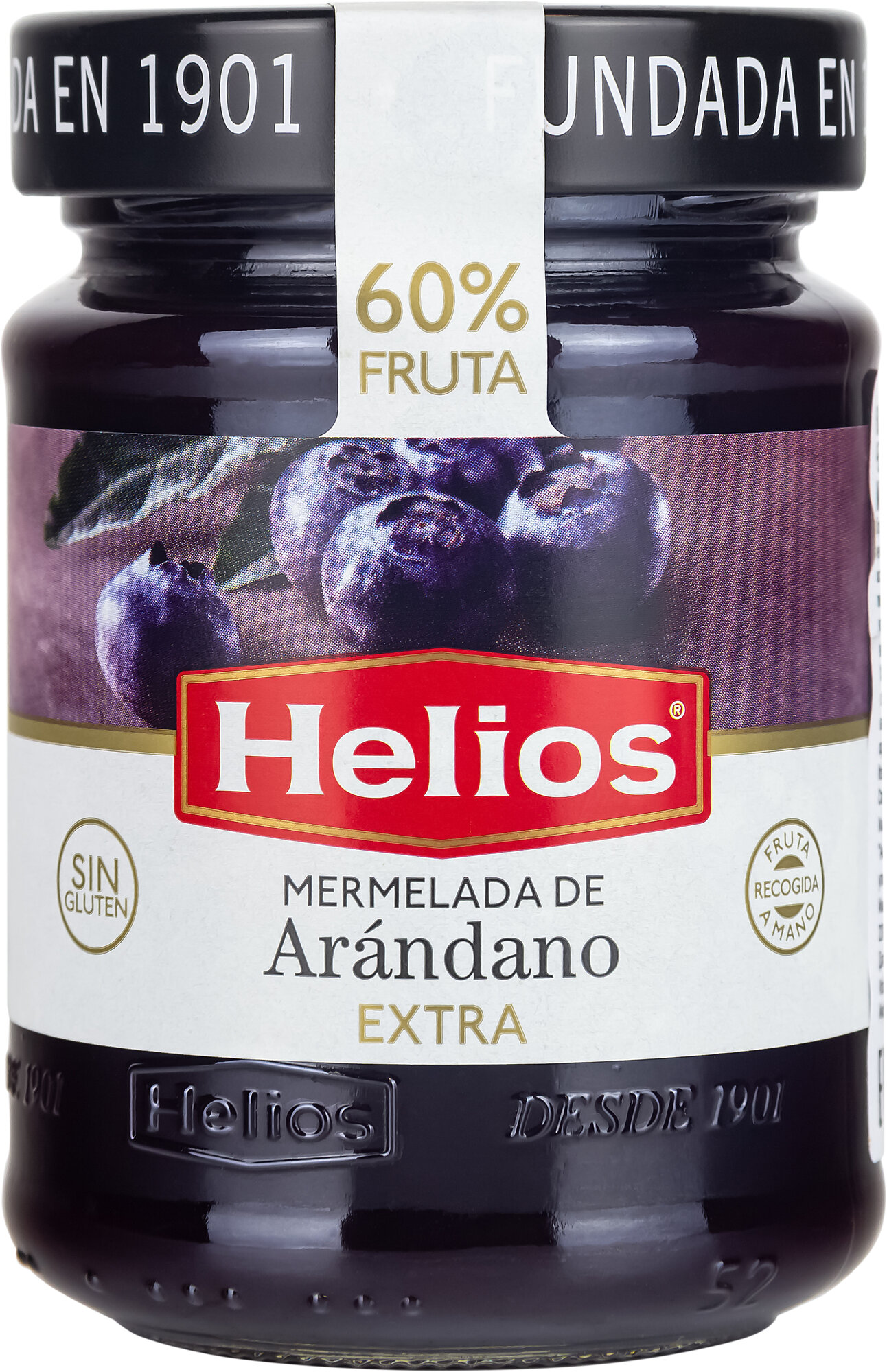 Конфитюр HELIOS из черники Extra, 340 г