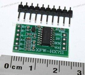 XFW-HX711 Dual-channel 24-bit A/D Conversion Weighing Sensor Module, Модуль АЦП, для тензодатчиков, мостовых схем электротовар