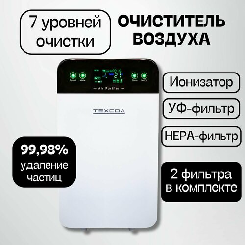 Очиститель воздуха от пыли и аллергенов с ионизатором и УФ лампой 2670000₽