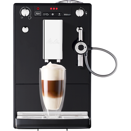 Кофемашина Melitta Caffeo Solo & Perfect Milk Black E 957-201 — фото 1