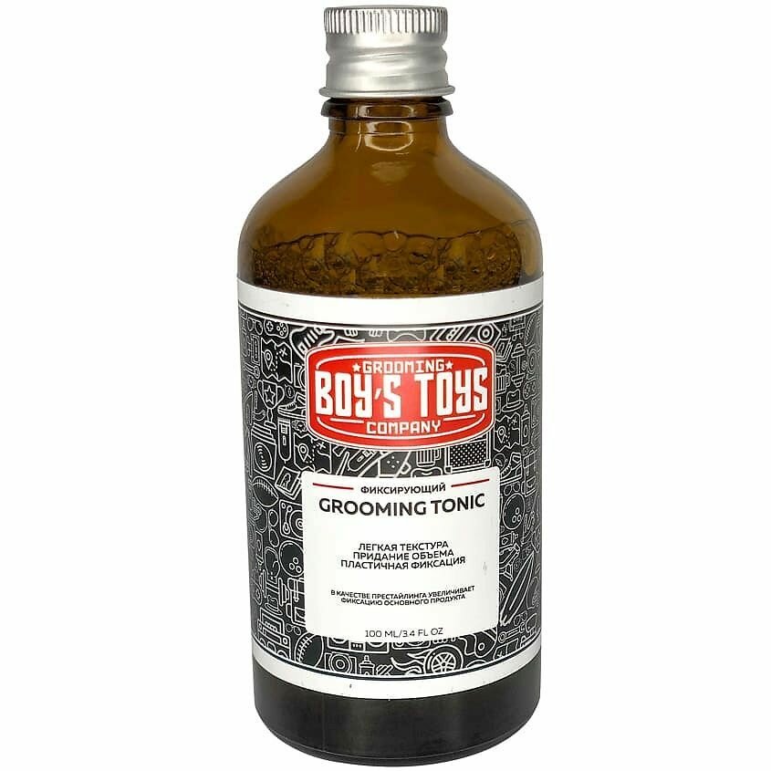 BOY'S TOYS GROOMING Фиксирующий тоник для волос, 100 мл фото