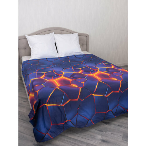 Пододеяльник 180x215 двух спальный на молнии, Интетекс, ткань поплин, 100% хлопок