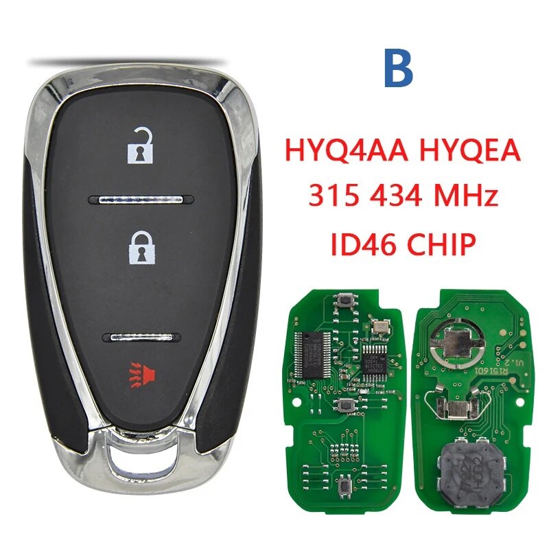 Пульт авто Hyundai/Kia 315MHz, ID46, Color: B