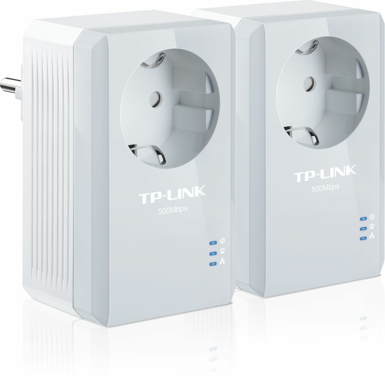 TP-Link TL-PA4010PKIT AV500/AV600 комплект адаптеров Powerline с электророзеткой