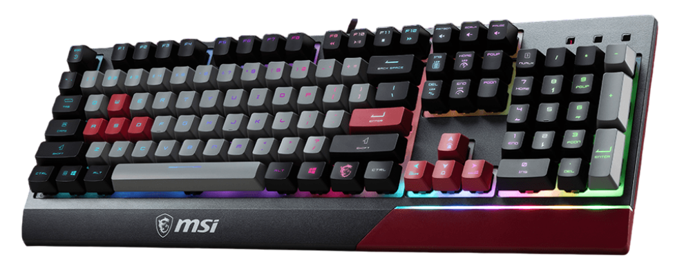 Клавиатура MSI Vigor GK30 INFARED проводная, русский/английский (Черный) — фото 1