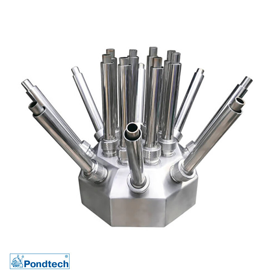 Фонтанная насадка, Pondtech GS 50, нержавеющая сталь, многоструйная