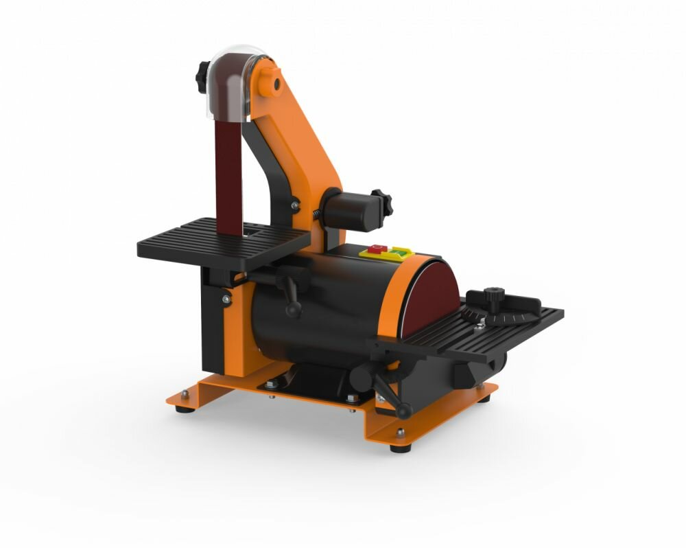 Ленточно-дисковый шлифовальный станок REALREZ RBD2 25/125, 250W