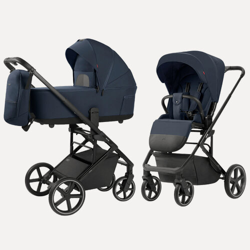 Изображение товара Коляска CARRELLO Alfa CRL-6522, 2 в 1, всесезонная, водоотталкивающая, цвет Demim Blue