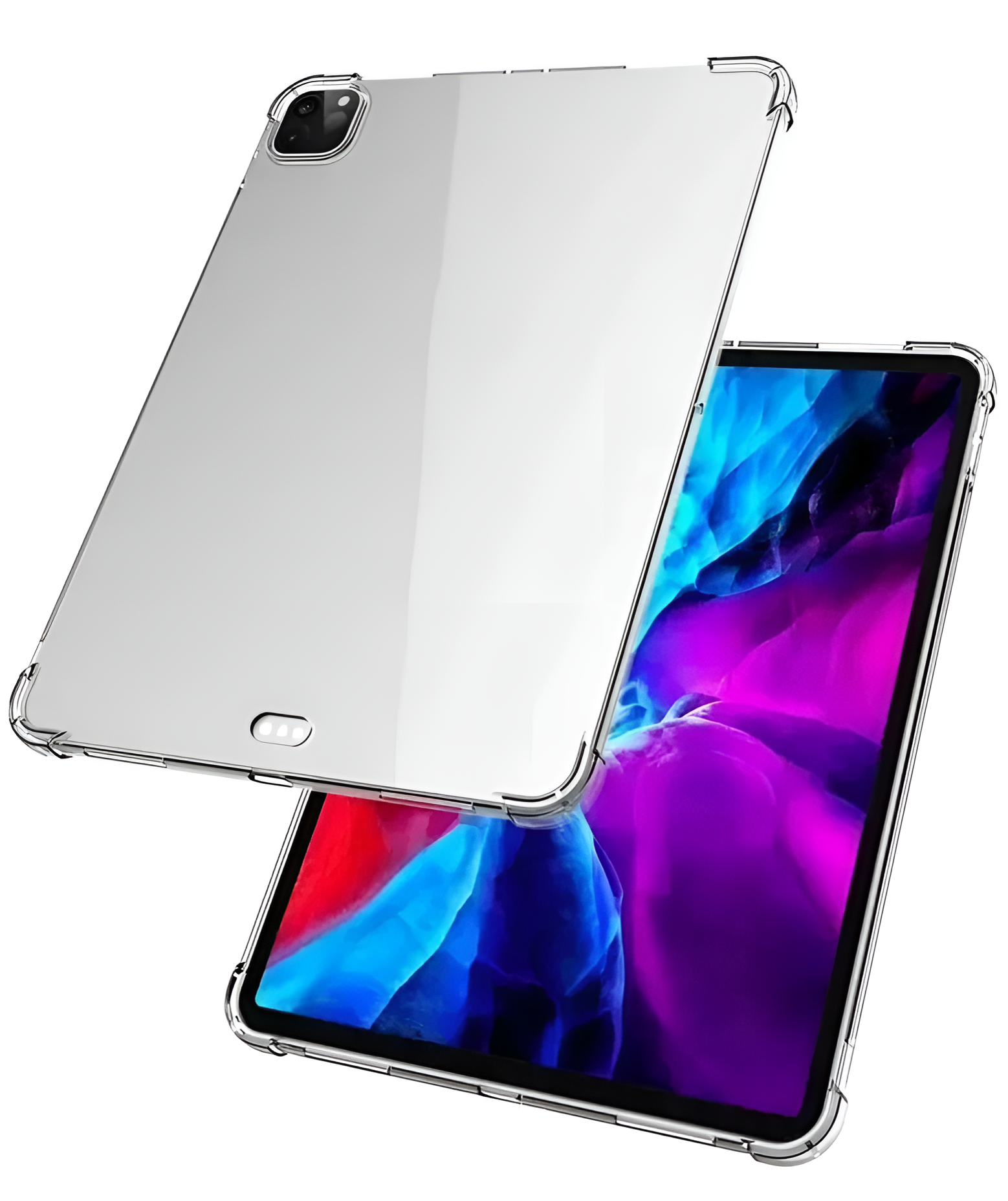 Чехол накладка противоударный для iPad Pro 4 (12.9) 2020, прозрачный