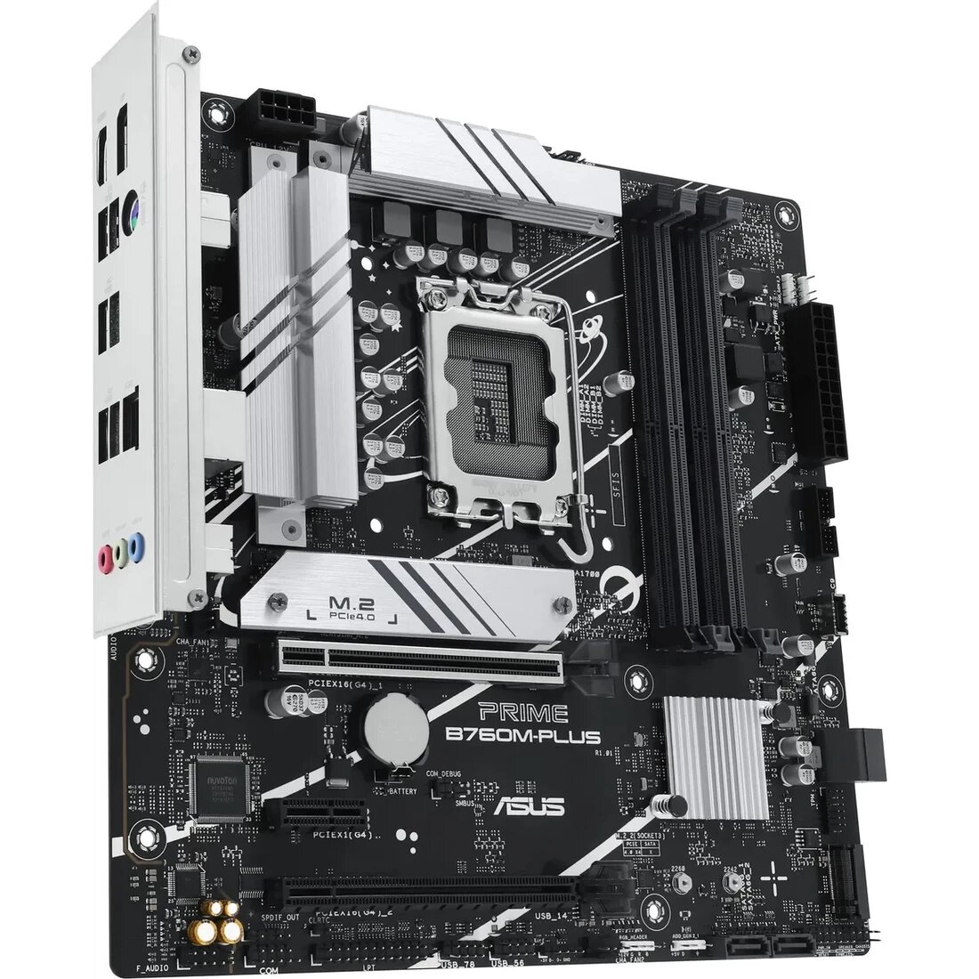 М/плата Asus PRIME B760M-PLUS LGA1700, Intel B760, DDR5, microATX, BOX