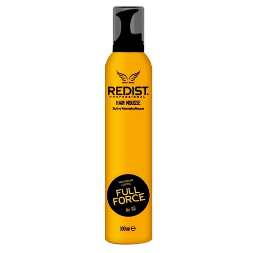 REDIST Professional Мусс для волос экстрасильной фиксации Hair Mousse FULL FORCE, 300 мл redist professional мусс для объема волос 300 мл