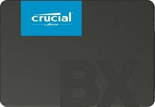 Накопитель SSD 2.5' Crucial CT480BX500SSD1 BX500 480GB 3D TLC SATA 6Gb/s 540/500MB/s MTBF 1.5M RTL