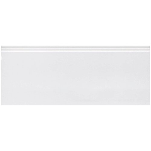 Плинтус Kerama Marazzi Магнолия FMF001R белый обрезной 30x12