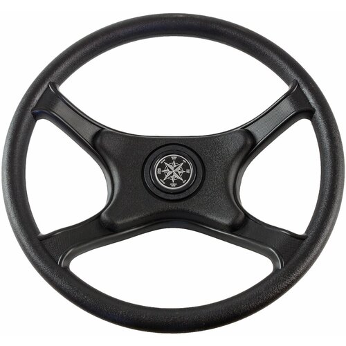 фото Рулевое колесо laguna черный обод и спицы д. 335 мм нет бренда