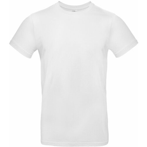Футболка B&C collection, размер 3XL, белый футболка e190 красная размер xxxl