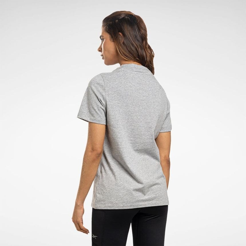 Футболка спортивная Reebok identity big logo, размер S, серый — фото 1