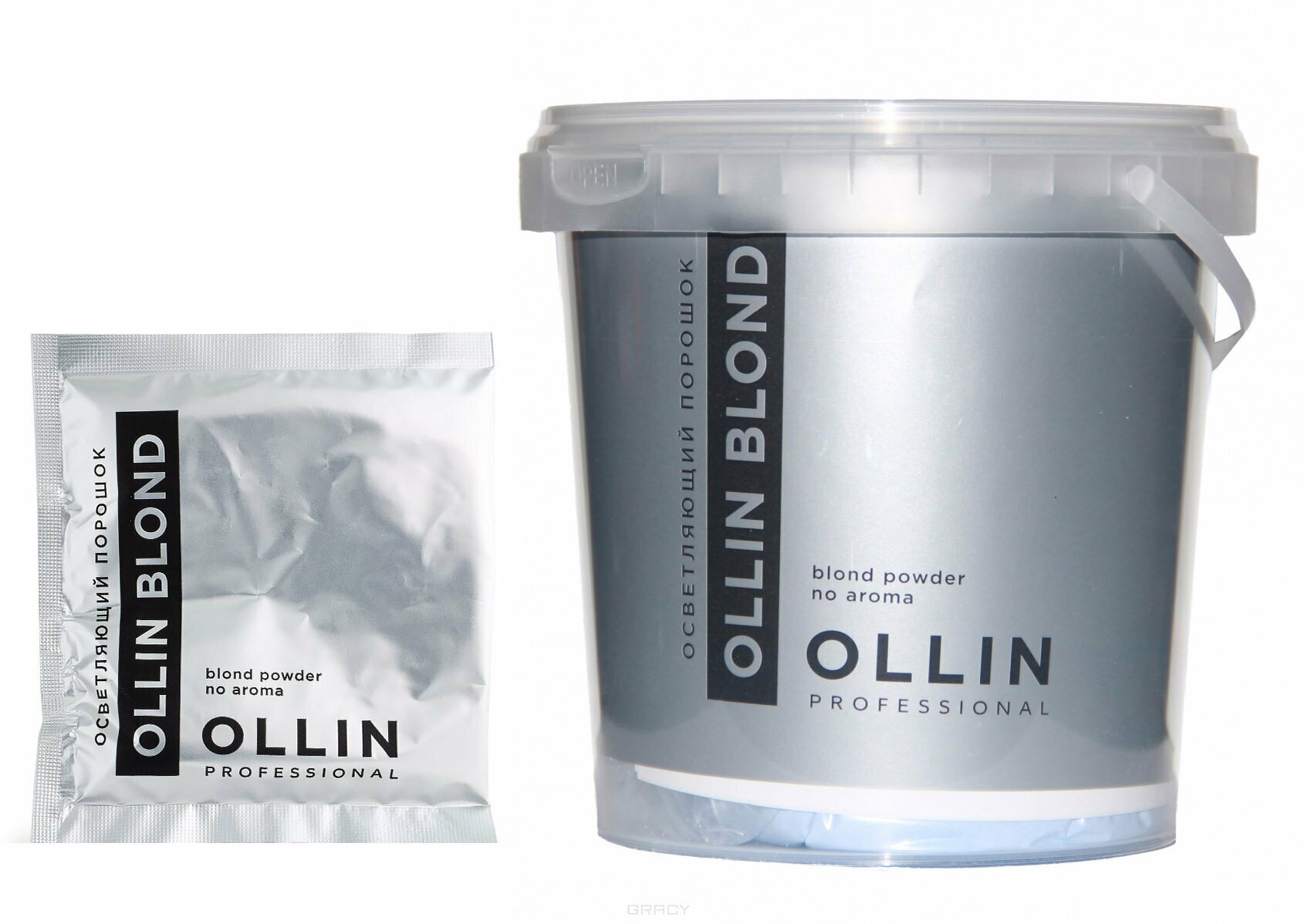 OLLIN Professional Осветляющий порошок Blond Powder No Aroma, 500 г