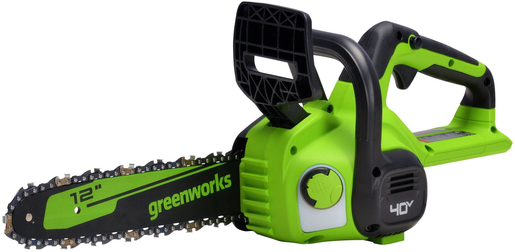 Цепная пила аккумуляторная Greenworks G40CS30II, 40V, 30 см, без АКБ и ЗУ - фотография № 2