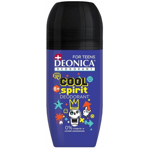 Дезодорант детский Deonica Cool Spirit, ролик, 50 мл