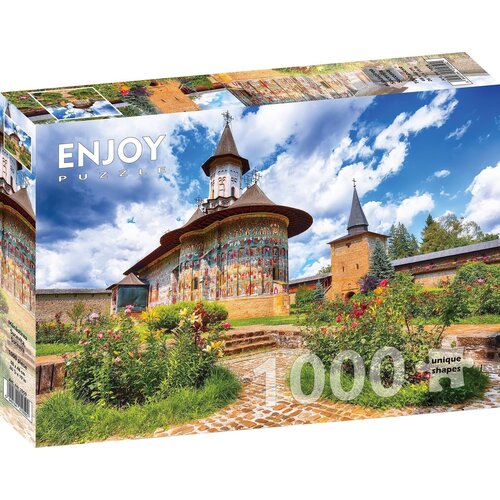 Пазл Enjoy 1000 деталей: Монастырь Сучевица пазл enjoy 1000 деталей букет роз