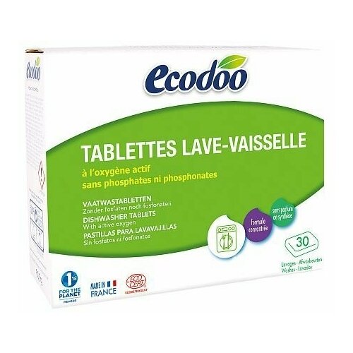 Ecodoo Таблетки для посудомоечных машин 30 мл