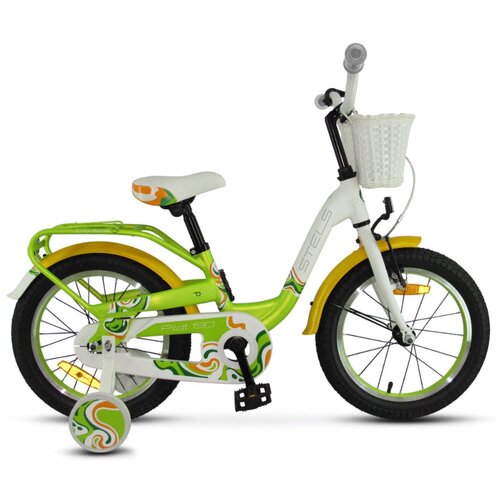 Детский велосипед Stels Pilot 190 18 V030 2023 18 Зелено-желто-белый 1274000₽