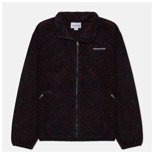 фото Мужская флисовая куртка thisisneverthat intl. fleece бордовый , размер m