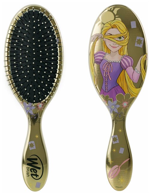 WET BRUSH DISNEY PRINCESS WHOLEHEARTED RAPUNZEL SILVER Щетка для спутанных волос Дисней (Рапунцель)