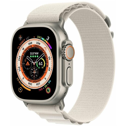 Ремешок для Apple Watch Ultra 49mm Starlight Alpine Loop - Large