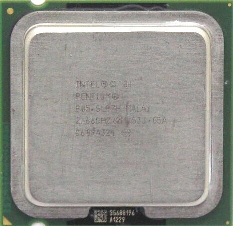 Процессор Intel Pentium D 805 Smithfield LGA775,  2 x 2667 МГц, OEM