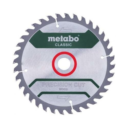 фото Metabo пильный диск precision cut classic hw/ct 216х2.4/1.6x30, z30 wz 22° /b