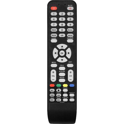 Пульт Huayu BT0534 STV-22L6, Akai A3001012 для телевизора Shivaki, Polarline, Polar, Erisson, Akai пульт huayu bt0534 stv 22l6 akai a3001012 для телевизора shivaki polarline polar erisson akai