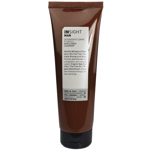 INSIGHT MAN Hair And Body Cleanser - Очищающее средство для волос и тела 250 мл